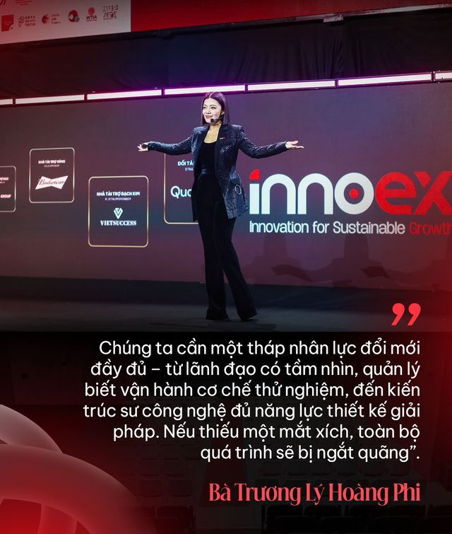 Bà Trương Lý Hoàng Phi: Đối với DN Việt, đổi mới là hành trình LEO NÚI, nếu không chịu nâng cấp sẽ mãi nhìn theo bước chân người khác!- Ảnh 3. Bà Trương Lý Hoàng Phi: Đối với DN Việt, đổi mới là hành trình LEO NÚI, nếu không chịu nâng cấp sẽ mãi nhìn theo bước chân người khác!- Ảnh 3.