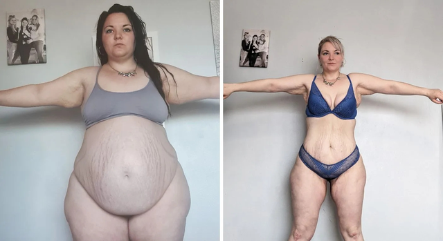Người mẹ quá khổ giảm 45kg ngay tại nhà, dùng 2 con làm tạ- Ảnh 4. Người mẹ quá khổ giảm 45kg ngay tại nhà, dùng 2 con làm tạ- Ảnh 4.