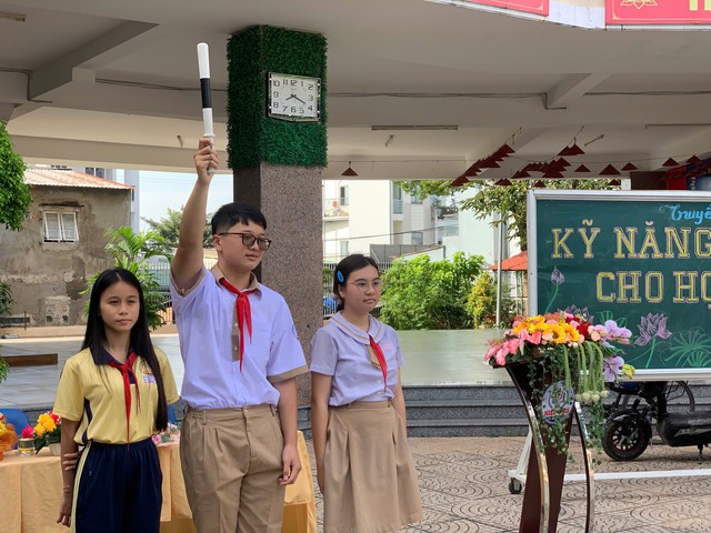 Nhiều hoạt động ý nghĩa trước thềm năm học mới ở TP.HCM - Học sinh hào hứng “khởi động” trước khai giảng- Ảnh 2. Nhiều hoạt động ý nghĩa trước thềm năm học mới ở TP.HCM - Học sinh hào hứng “khởi động” trước khai giảng- Ảnh 2.