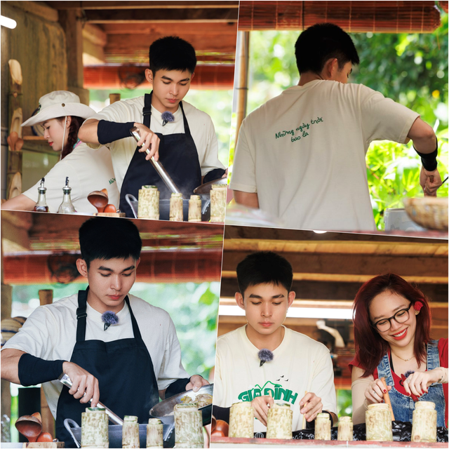 Biểu cảm "khó đỡ" của các thành viên Gia đình Haha khi lần đầu thưởng thức đặc sản Tây Nguyên: "Khổ trước sướng sau", càng ăn càng cuốn!- Ảnh 5. Biểu cảm "khó đỡ" của các thành viên Gia đình Haha khi lần đầu thưởng thức đặc sản Tây Nguyên: "Khổ trước sướng sau", càng ăn càng cuốn!- Ảnh 5.