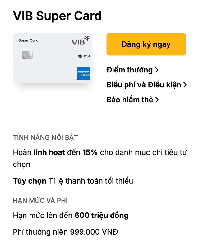 Cuộc chiến hoàn tiền thẻ tín dụng: VIB, TPBank, VPBank hay Techcombank đang "đốt tiền" thế nào để câu khách, và ai mới là người hào phóng thật sự?- Ảnh 4.