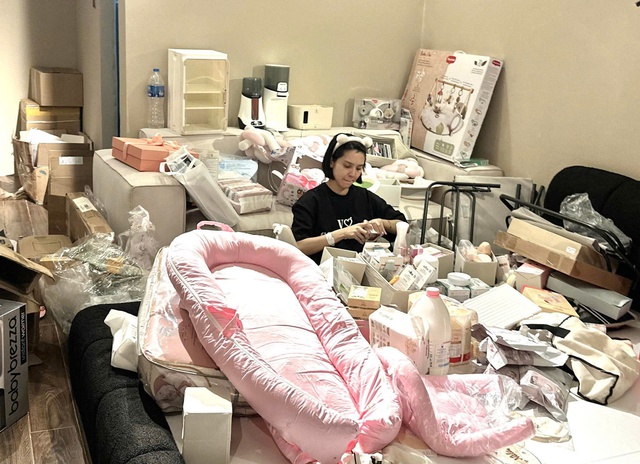 Mẹ bầu Quỳnh Lương đi khắp nơi "xin vía" chuyển dạ nhanh vì sợ điều này- Ảnh 2.