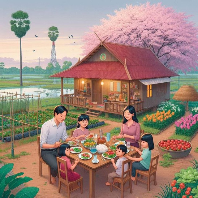 Một gia đình hạnh phúc nhất là khi: Bố biết nhún nhường, mẹ biết giữ tiền, con cái biết giữ chí- Ảnh 2.