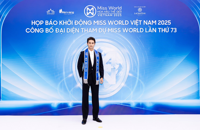 Quán quân The TVFace “đọ sắc” cùng Nam vương Tuấn Ngọc tại Miss World Vietnam 2025- Ảnh 5. Quán quân The TVFace “đọ sắc” cùng Nam vương Tuấn Ngọc tại Miss World Vietnam 2025- Ảnh 5.