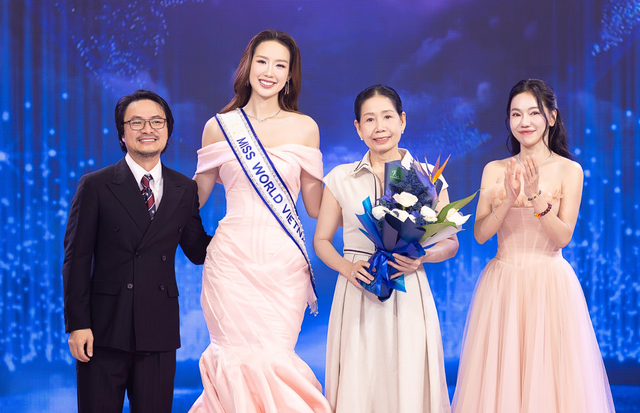 Quán quân The TVFace “đọ sắc” cùng Nam vương Tuấn Ngọc tại Miss World Vietnam 2025- Ảnh 1. Quán quân The TVFace “đọ sắc” cùng Nam vương Tuấn Ngọc tại Miss World Vietnam 2025- Ảnh 1.
