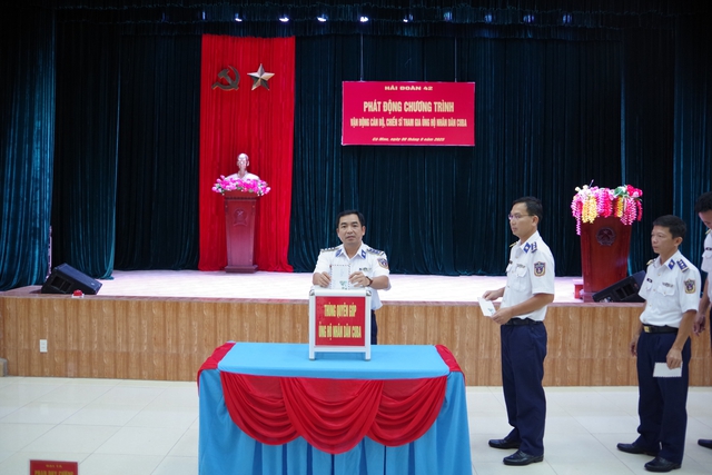 Hải đoàn 42 tổ chức hội nghị tổng kết thực hiện Nghị định số 76/2016/NĐ-CP ngày 01/7/2016 của Chính phủ- Ảnh 4.