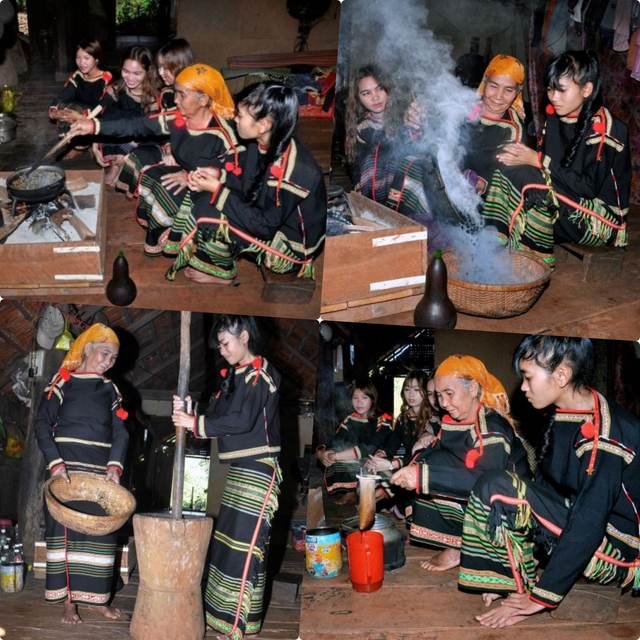 Đến Đăk Lăk cùng Gia đình Haha nâng niu phin lich bong da truc tiep từ chiếc khăn thêu huyền thoại, thưởng thức hương vị lich bong da truc tiep 'ba lần chín' độc đáo của người Ê-đê- Ảnh 1.