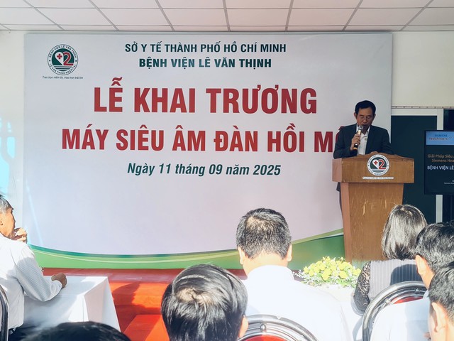 Bệnh viện Lê Văn Thịnh khai trương hệ thống siêu âm đàn hồi mô và siêu âm tim hiện đại- Ảnh 1.