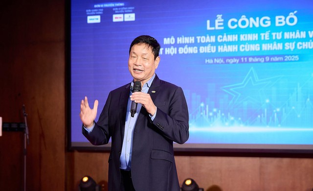 Ông Trương Gia Bình - Trưởng Ban IV, thành viên Hội đồng điều hành Toàn cảnh KTTN Việt Nam phát biểu tại chương trình. Ông Trương Gia Bình - Trưởng Ban IV, thành viên Hội đồng điều hành Toàn cảnh KTTN Việt Nam phát biểu tại chương trình.