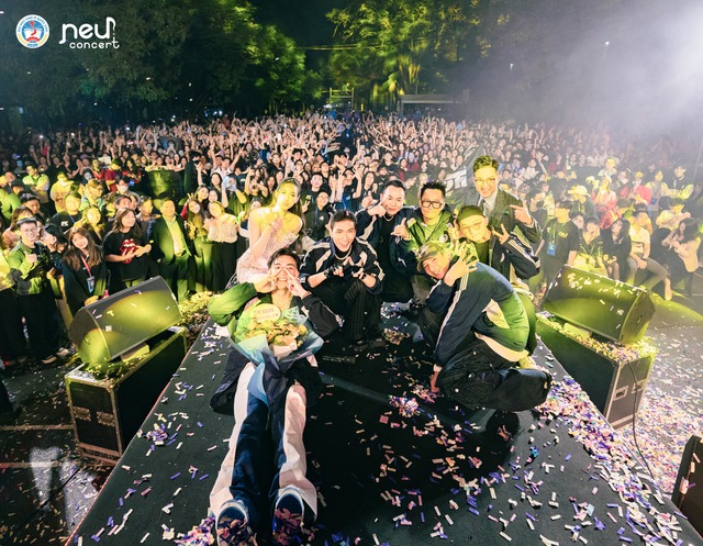 NEU Concert 2023 với sự góp mặt của dàn nghệ sĩ nổi tiếng.