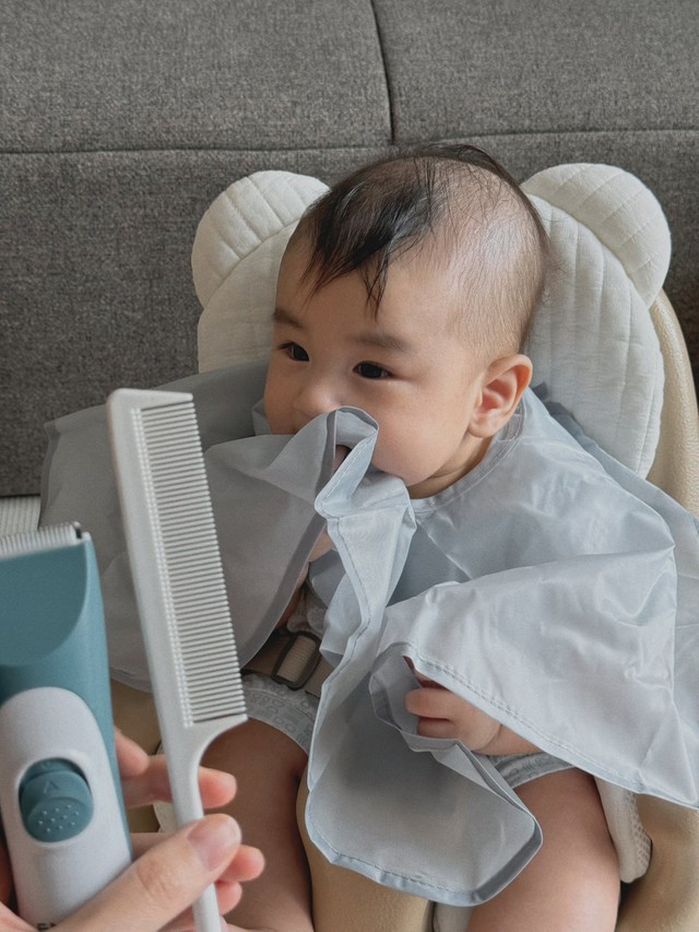 Chú bé Panda nhà MC truc tiep bong da vtv6 Ngọc chưa được 5 tháng đã "trộm vía" nặng gần 9kg, hội các cô các dì thi nhau vào xin vía- Ảnh 2.