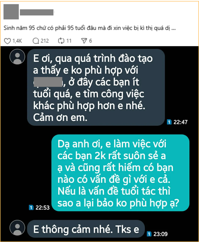 Hơn 30 tuổi đi xin việc cứ bị ch&ecirc; gi&agrave;- Ảnh 1.