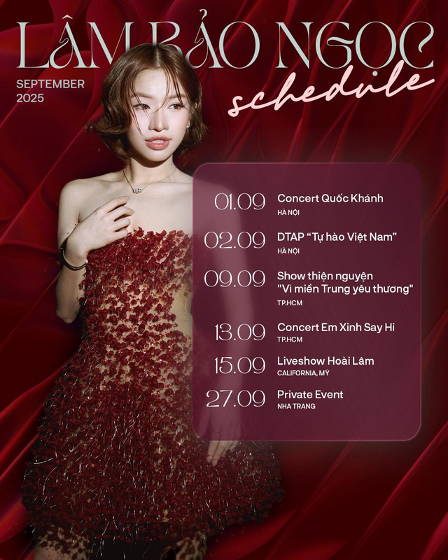 Nữ ca sĩ hát mở màn concert Quốc gia đặc biệt: Là Em Xinh duy nhất mang quân hàm Thượng úy, cực đắt show dịp Đại lễ 2/9- Ảnh 5. Nữ ca sĩ hát mở màn concert Quốc gia đặc biệt: Là Em Xinh duy nhất mang quân hàm Thượng úy, cực đắt show dịp Đại lễ 2/9- Ảnh 5.