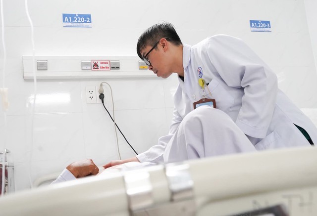 Bệnh nhân nuốt xương gây áp xe gan hiếm gặp, được cứu sống tại Bệnh viện Thống Nhất- Ảnh 1. Bệnh nhân nuốt xương gây áp xe keo nha cai com truc tiep bong da hiếm gặp, được cứu sống tại Bệnh viện Thống Nhất- Ảnh 1.
