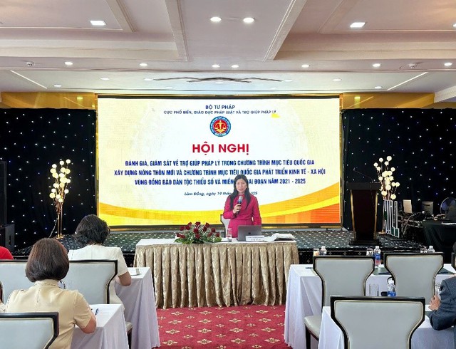 Tháo gỡ khó khăn, thực hiện có hiệu quả nôị dung trợ giúp pháp lý trong Chương trình mục tiêu quốc gia- Ảnh 2. Tháo gỡ khó khăn, thực hiện có hiệu quả nôị dung trợ giúp pháp lý keo nha cai com truc tiep bong da Chương trình mục tiêu quốc gia- Ảnh 2.