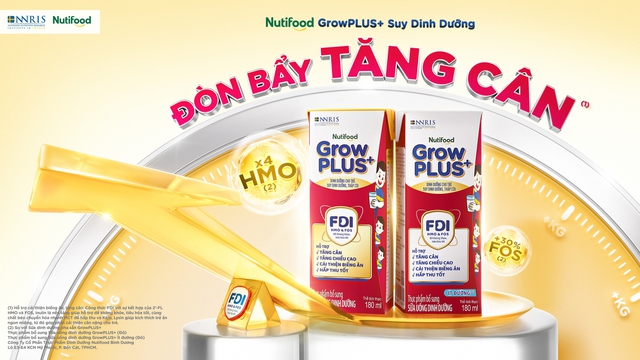 Nutifood GrowPLUS Suy Dinh Dưỡng (Đỏ) ra mắt bao bì mới và công thức cải tiến đột phá- Ảnh 2. Nutifood GrowPLUS Suy Dinh Dưỡng (Đỏ) ra mắt bao bì mới và công thức cải tiến đột phá- Ảnh 2.