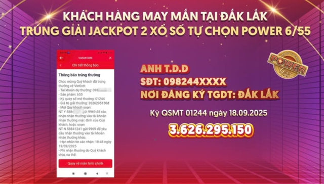 Giải thưởng tích lũy cao nhất lịch sử xổ số của Vietlott tăng 5 lần với khởi điểm, người chơi "nín thở" - Ảnh 1.