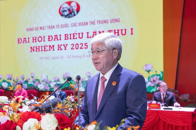 Tổng Bí thư Tô Lâm dự và phát biểu chỉ đạo Đại hội đại biểu Đảng bộ MTTQ, các đoàn thể Trung ương lần thứ I, nhiệm kỳ 2025-2030- Ảnh 3. Tổng Bí thư Tô Lâm dự và phát biểu chỉ đạo Đại hội đại biểu Đảng bộ MTTQ, các đoàn thể Trung ương lần thứ I, nhiệm kỳ 2025-2030- Ảnh 3.