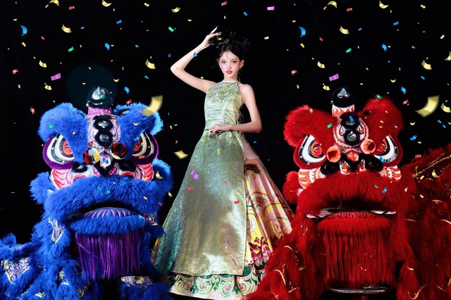 Á quân người mẫu ảnh nhí Tạ Thảo Hiền hóa “thần tiên tỷ tỷ” trong bộ ảnh Trung thu “Vũ khúc Lân Nhi” của NTK Châu Loan- Ảnh 7.