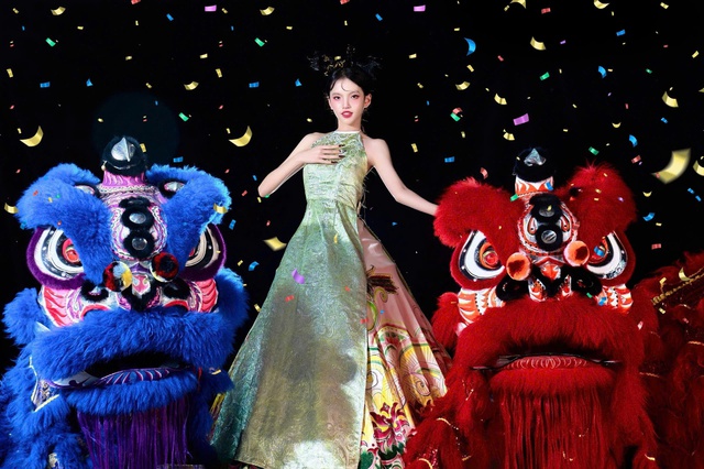 Á quân người mẫu ảnh nhí Tạ Thảo Hiền hóa “thần tiên tỷ tỷ” trong bộ ảnh Trung thu “Vũ khúc Lân Nhi” của NTK Châu Loan- Ảnh 8.