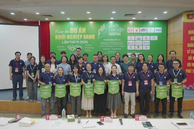 26 dự án tranh tài tại vòng án kết Cuộc thi Dự án khởi nghiệp xanh lần thứ 11 năm 2025 khu vực phía Bắc- Ảnh 2. 26 dự án tranh tài tại vòng án kết Cuộc thi Dự án khởi nghiệp xanh lần thứ 11 năm 2025 khu vực phía Bắc- Ảnh 2.