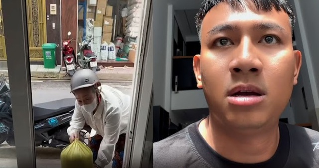 Nam diễn vi&ecirc;n được người lạ tới cho gạo: "Tr&ocirc;ng t&ocirc;i bần lắm hả?"- Ảnh 1.