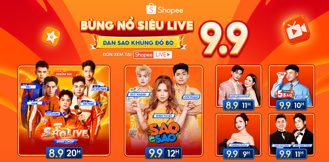 Shopee khởi động "9.9 Ngày Siêu Mua Sắm", tạo sức bật cho mùa cao điểm cuối năm- Ảnh 2. Shopee khởi động "9.9 Ngày Siêu Mua Sắm", tạo sức bật cho mùa cao điểm cuối năm- Ảnh 2.