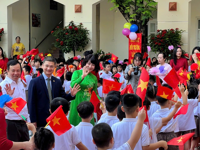 Trường tiểu học Tân Định khai giảng năm học 2025–2026- Ảnh 1. Trường tiểu học Tân Định khai giảng năm học 2025–2026- Ảnh 1.