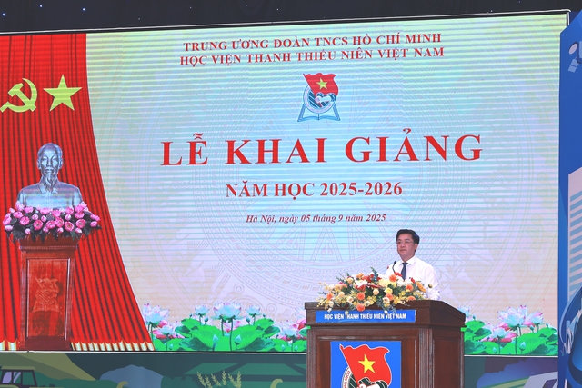 Học viện Thanh thiếu niên Việt Nam khai giảng năm học 2025 - 2026- Ảnh 3. Học viện Thanh thiếu niên Việt Nam khai giảng năm học 2025 - 2026- Ảnh 3.