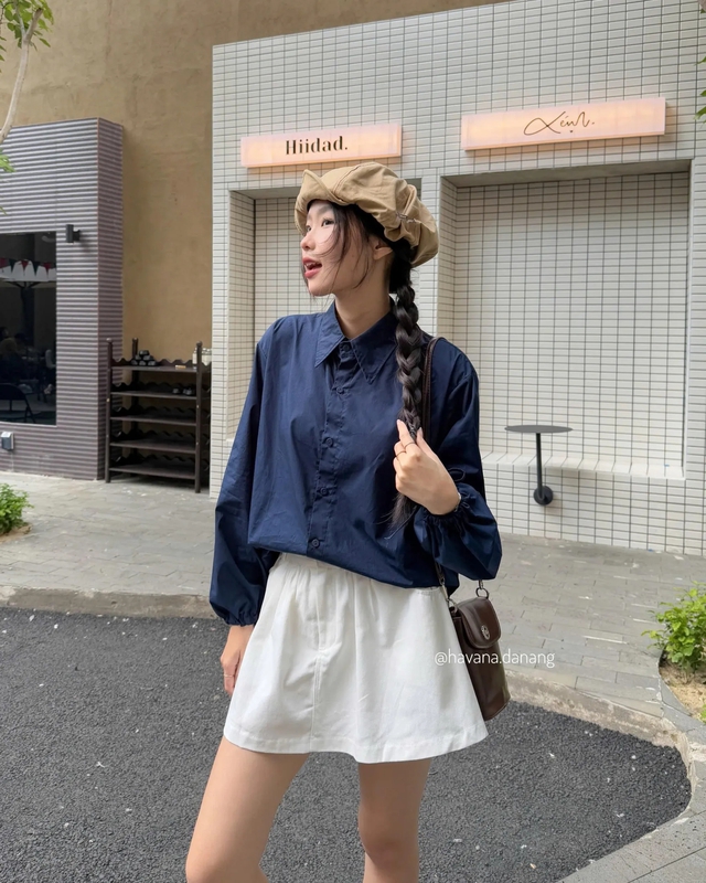 Mặc đẹp cả mùa thu: 3 kiểu áo “chân ái” dành cho quần ống rộng, cứ phối là truc tiep bong da c1 xịn!- Ảnh 12.
