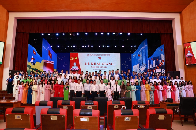 Học viện Thanh thiếu niên Việt Nam khai giảng năm học 2025 - 2026- Ảnh 6. Học viện Thanh thiếu niên Việt Nam khai giảng năm học 2025 - 2026- Ảnh 6.