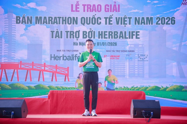 &ldquo;Giải b&aacute;n marathon Quốc tế Việt Nam t&agrave;i trợ bởi Herbalife 2026&rdquo; khuyến kh&iacute;ch lối sống năng động trong ng&agrave;y đầu năm mới- Ảnh 2.