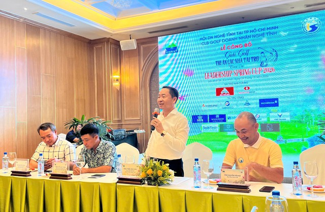 CLB Golf Doanh nh&acirc;n Nghệ Tĩnh ra mắt giải Golf Tri &acirc;n nh&agrave; t&agrave;i trợ v&agrave; tranh C&uacute;p Leadership Spring Cup 2026- Ảnh 2.