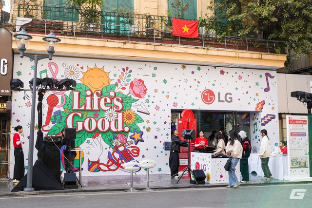 Dạo một v&ograve;ng LG x Creative Fest 2026: Nơi c&ocirc;ng nghệ biến th&agrave;nh chất liệu cho sự s&aacute;ng tạo- Ảnh 1.