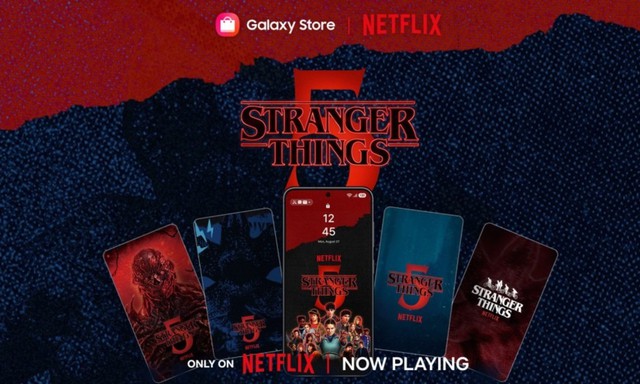 Samsung ra mắt theme "Stranger Things" cho điện thoại Galaxy- Ảnh 1.