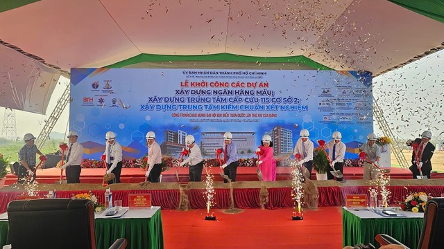 Th&agrave;nh phố Hồ Ch&iacute; Minh khởi c&ocirc;ng loạt c&ocirc;ng tr&igrave;nh y tế trọng điểm:Tầm nh&igrave;n trở th&agrave;nh trung t&acirc;m y tế chuy&ecirc;n s&acirc;u khu vực- Ảnh 1.