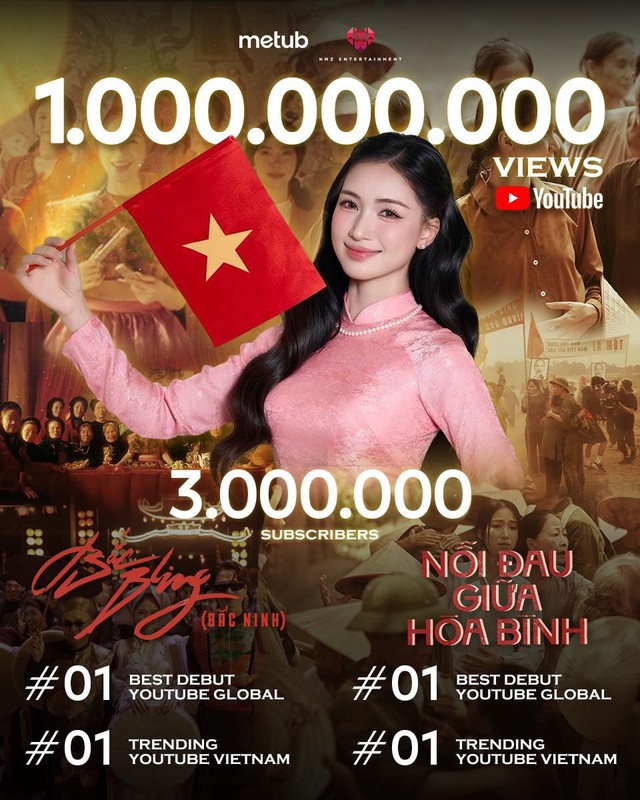 Ca khúc vừa được trao giải Văn học nghệ thuật 2025: Đầu tư MV trên 2 tỷ, hit về chiến tranh vươn tầm quốc tế- Ảnh 4. Ca khúc vừa được trao giải Văn học nghệ thuật 2025: Đầu tư MV trên 2 tỷ, hit về chiến tranh vươn tầm quốc tế- Ảnh 4.