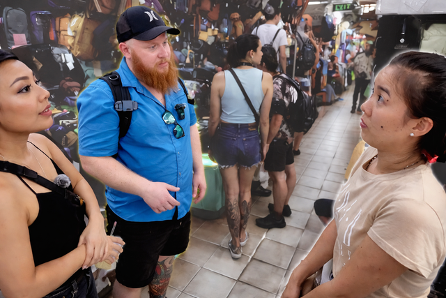 Anh T&acirc;y muốn rủ bạn đi chơi, lỡ n&oacute;i sai một chữ tiếng Việt m&agrave; đối phương v&ograve; đầu g&atilde;i tai: "G&igrave; dzậy trời?"- Ảnh 1.