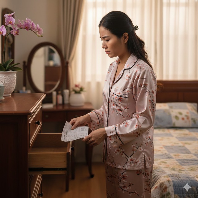 T&igrave;m thấy cả tập giấy chuyển tiền trong ngăn k&eacute;o của mẹ chồng, t&ocirc;i sợ b&agrave; bị lừa m&agrave; ngờ đ&acirc;u người bị lừa lại l&agrave; t&ocirc;i- Ảnh 1.