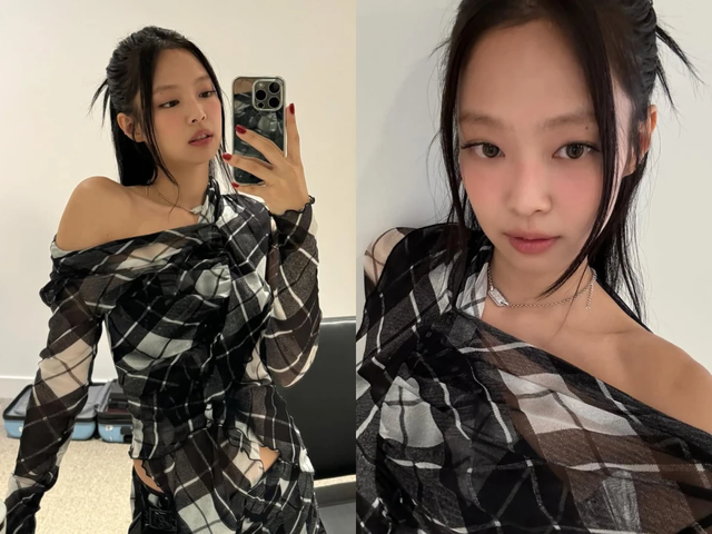 Jennie là sách mẫu hoàn hảo cho 5 kiểu tóc hợp mặt tròn, 2026 này nhất định phải thử- Ảnh 5. Jennie là sách mẫu hoàn hảo cho 5 kiểu tóc hợp mặt tròn, 2026 này nhất định phải thử- Ảnh 5.