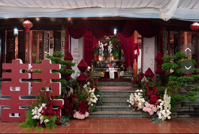 Đ&aacute;m cưới Bi&ecirc;n H&ograve;a g&acirc;y ấn tượng mạnh: Kh&ocirc;ng ph&ocirc; trương hồi m&ocirc;n nhưng tư gia nh&agrave; g&aacute;i khiến ai nh&igrave;n cũng "ao ước"- Ảnh 9.