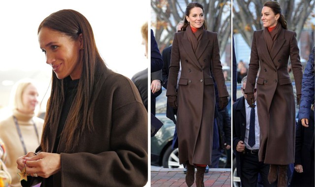 Meghan và 3 lần "đụng hàng" tư duy thời trang của Vương phi Kate trong một tuần: Chiến thuật níu giữ hào quang hay sự "quay đầu" đầy toan tính?- Ảnh 4. Meghan và 3 lần "đụng hàng" tư duy thời trang của Vương phi Kate trong một tuần: Chiến thuật níu giữ hào quang hay sự "quay đầu" đầy toan tính?- Ảnh 4.