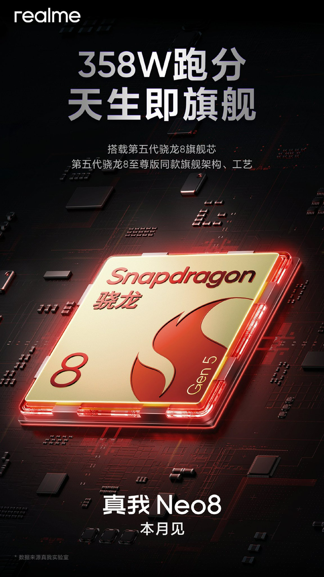 realme sắp ra mắt smartphone với Snapdragon 8 Gen 5, pin tới 8,000 mAh v&agrave; sạc 80W- Ảnh 3.