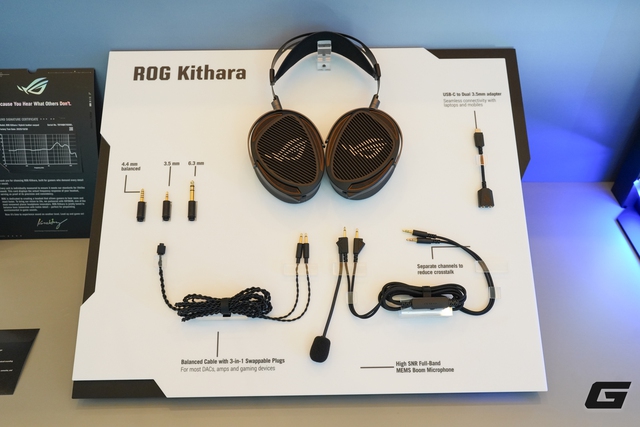 Tr&ecirc;n tay bộ đ&ocirc;i tai nghe gaming ASUS ROG mới tại CES 2026: Từ open-ear kh&ocirc;ng d&acirc;y đến tai nghe từ phẳng cao cấp- Ảnh 5.