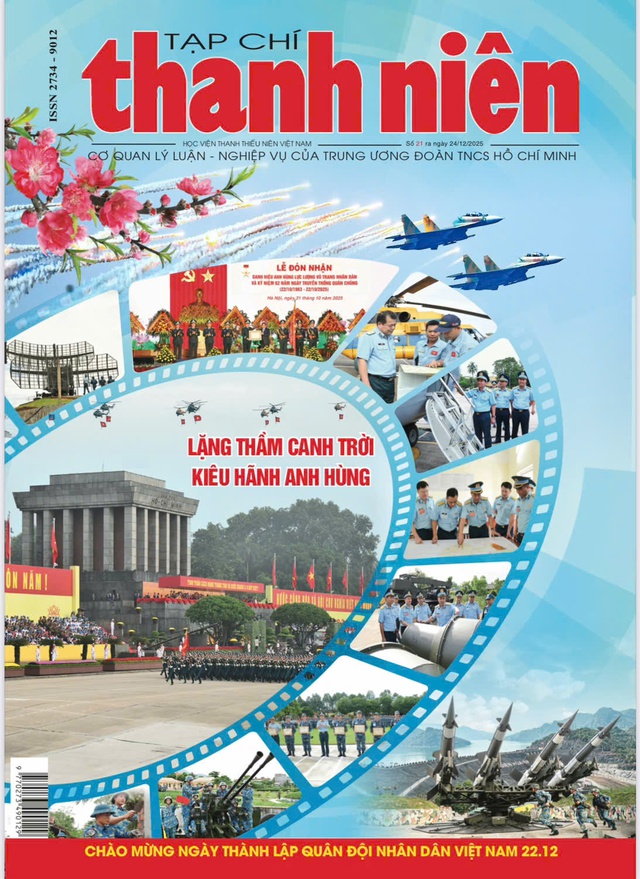 Chào năm mới 2026: Tạp chí Thanh niên cùng tuổi trẻ Việt Nam tự hào, vững tin theo Đảng
- Ảnh 17. Chào năm mới 2026: Tạp chí Thanh niên cùng tuổi trẻ Việt Nam tự hào, vững tin theo Đảng
- Ảnh 17.