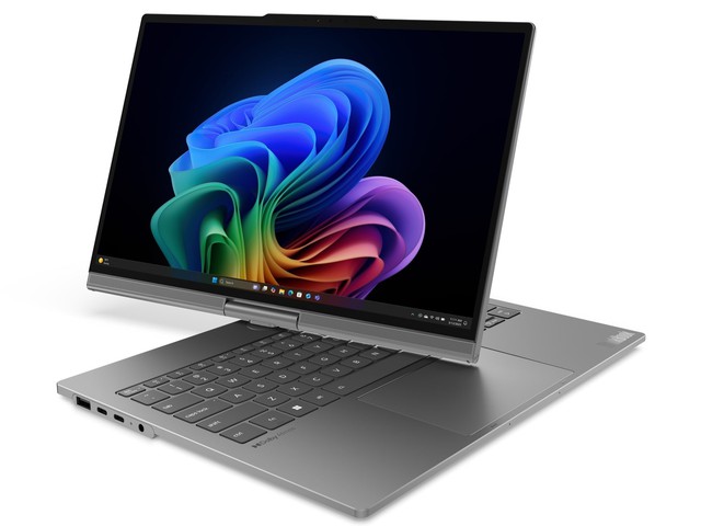 Lenovo ra mắt laptop có màn hình xoay tự động: Gõ nắp để mở máy, tự động "theo dấu" người dùng- Ảnh 2. Lenovo ra mắt laptop có màn hình xoay tự động: Gõ nắp để mở máy, tự động "theo dấu" người dùng- Ảnh 2.