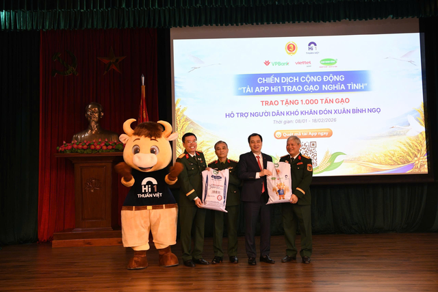 B&aacute;o Cựu chiến binh Việt Nam k&yacute; kết hợp t&aacute;c truyền th&ocirc;ng, ph&aacute;t động chiến dịch "Tải ứng dụng Hi1 - Trao gạo nghĩa t&igrave;nh"- Ảnh 5.