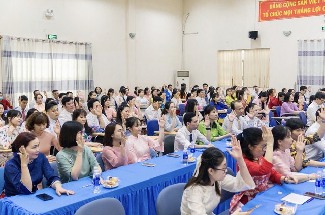 Hội nghị đại biểu vi&ecirc;n chức Bệnh viện đa khoa B&igrave;nh T&acirc;n 2026: Đồng h&agrave;nh n&acirc;ng tầm chất lượng y tế- Ảnh 2.