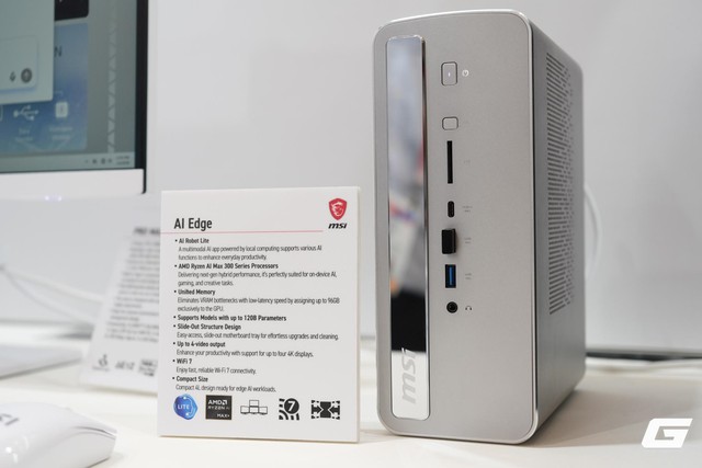 Một v&ograve;ng gian h&agrave;ng MSI tại CES 2026 với AI PC, m&agrave;n h&igrave;nh v&agrave; phụ kiện gaming: AI l&agrave;m l&otilde;i, trải nghiệm l&agrave;m trung t&acirc;m- Ảnh 26.