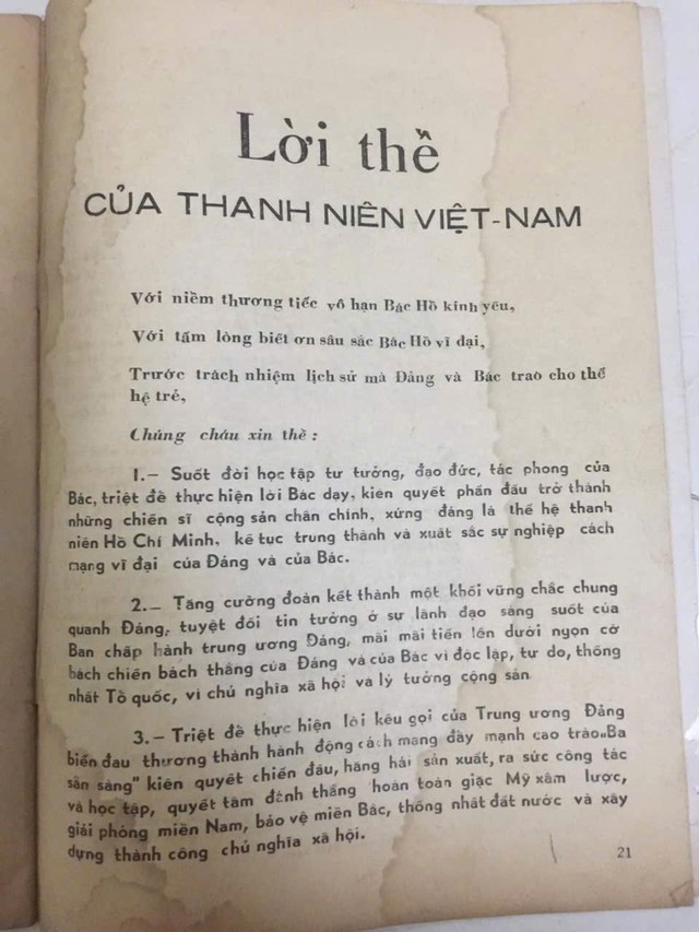 Từ ba lời thề năm 1969 đến khát vọng cống hiến của tuổi trẻ hôm nay - Ảnh 2.